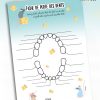 fiche perte dents de lait enfant souris a telecharger