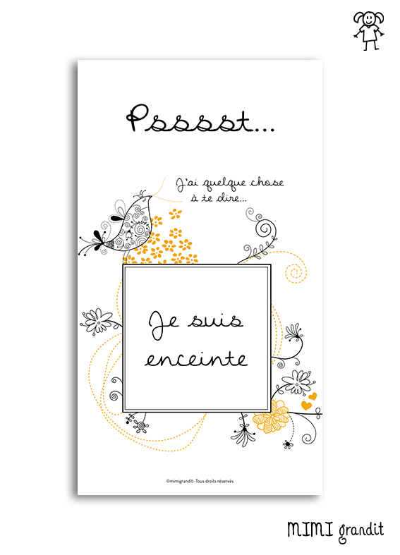 carte-à-gratter-arabesques-jaune-annonce-grossesse 5