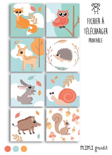 magnets-animaux-de-la-foret-a-imprimer