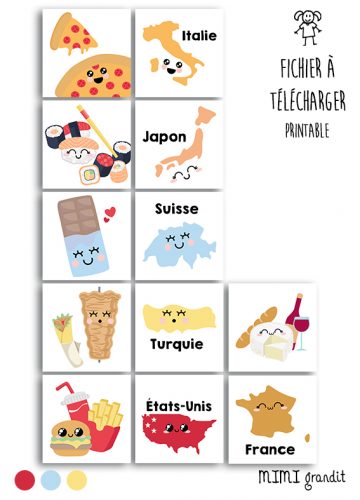 Magnets-nourriture-et-pays