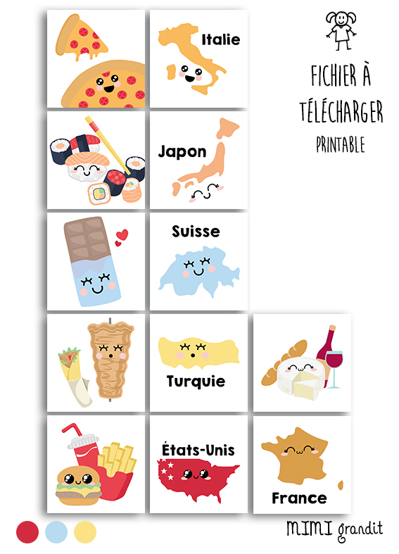 Magnets-nourriture-et-pays