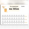 sevrage tétine