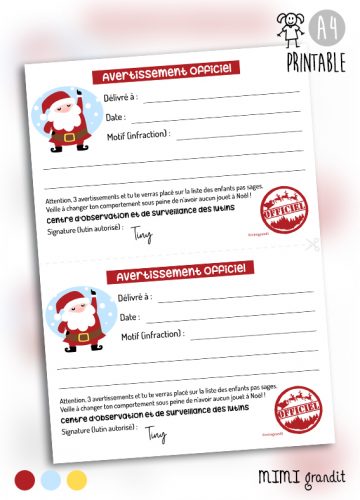 PRINTABLE-message-avertissement-du-père-Noël