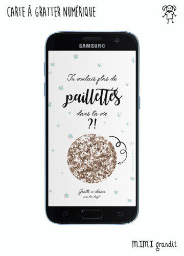 annonce-de-grossesse-carte-a-gratter-sur-telephone-sms-paillettes