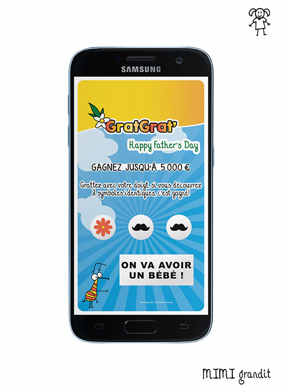 annonce-grossesse-fête-des-pères-carte-sur-telephone-envoi-par-sms-2