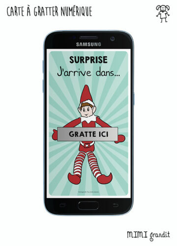 carte-virtuelle-a-gratter-telephone-annonce-arrivee-lutin-de-noel-dans-x-jours