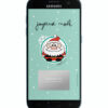annoncer-sa-grossesse-à-Noël-carte-a-gratter-sur-telephone-pere-noel