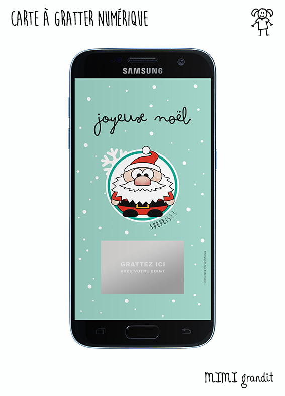 demande-témoin-Noël-mariage-carte-a-gratter-sur-telephone