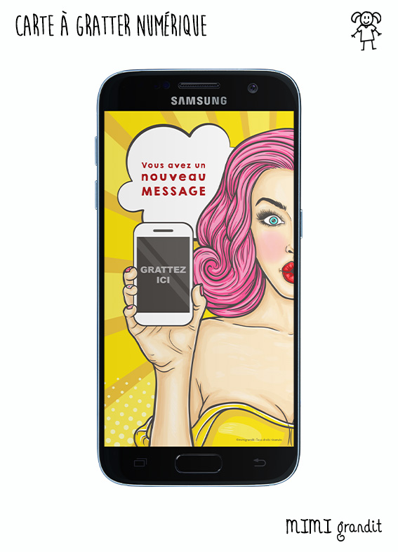 demande-témoin-mariage-carte-a-gratter-sur-telephone-popart