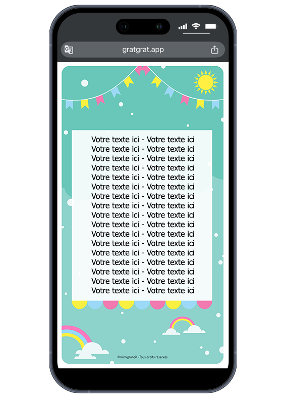 personnalisation-invitation-digitale-enfant-colorée personnalisation-invitation-digitale-enfant-colorée