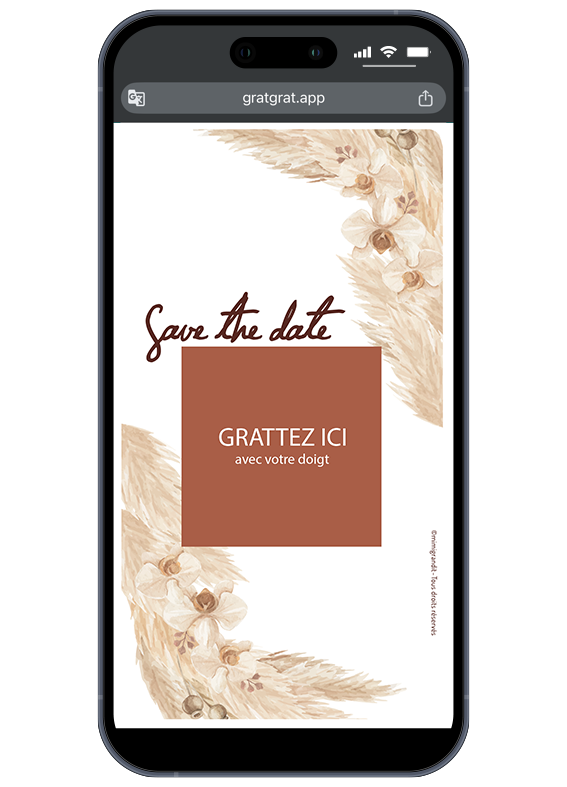 save-the-date-virtuel-mariage-pampa-herbes-de-pampa-boheme save-the-date-virtuel-mariage-pampa-herbes-de-pampa-boheme