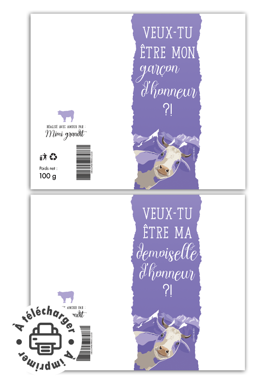 Demande demoiselle d'honneur étiquette chocolat à télécharger design mariage. Demande demoiselle d'honneur étiquette chocolat à télécharger design mariage.