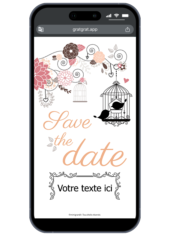 interface-personnalisation-carte-digitale-annonce-mariage-boheme-chic interface-personnalisation-carte-digitale-annonce-mariage-boheme-chic
