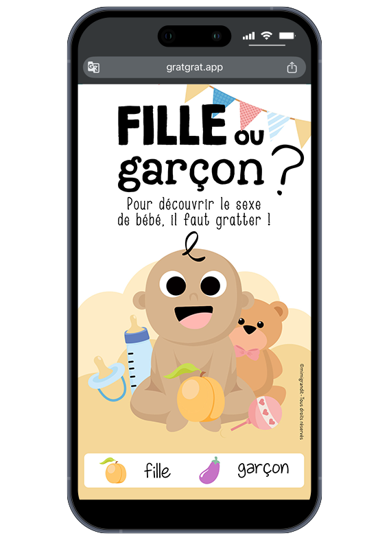 gender-reveal-rigolo-metisse-fille-abricot gender-reveal-rigolo-metisse-fille-abricot