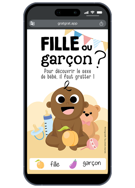 gender-reveal-rigolo-noire-fille-abricot gender-reveal-rigolo-noire-fille-abricot