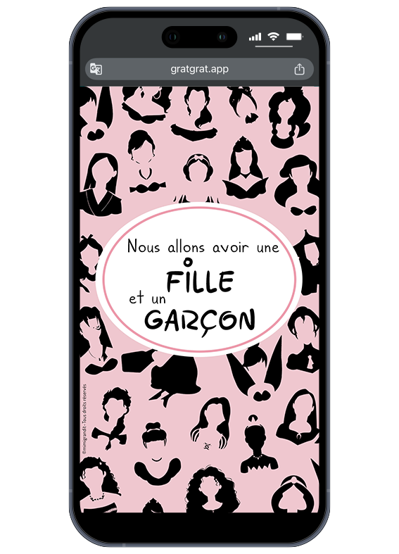 Le choix du roi ! Une princesse et un prince pour un conte de fées parfait. Révélation genre jumeaux princesses : "Nous allons avoir une fille et un garçon".